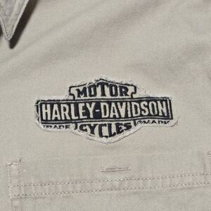 HARLEY DAVIDSON Khaki Long Sleeve - Medium